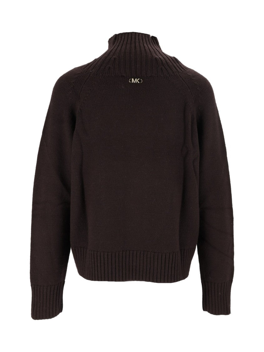 Michael Kors Solid Tnk Easy Lightweight High-Neck Sweater