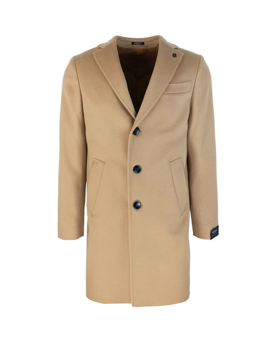 Breras Milano Wool Coat – Camel