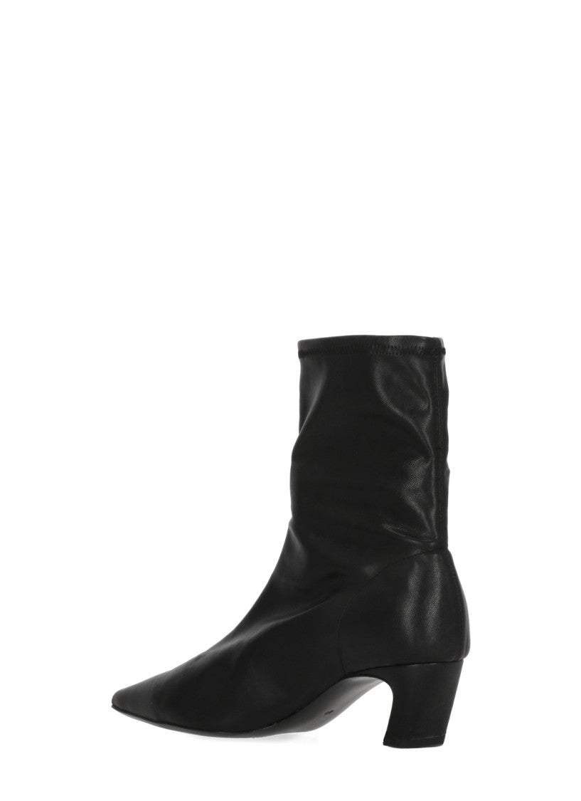 Ash Black Viva Pointed-Toe Boots