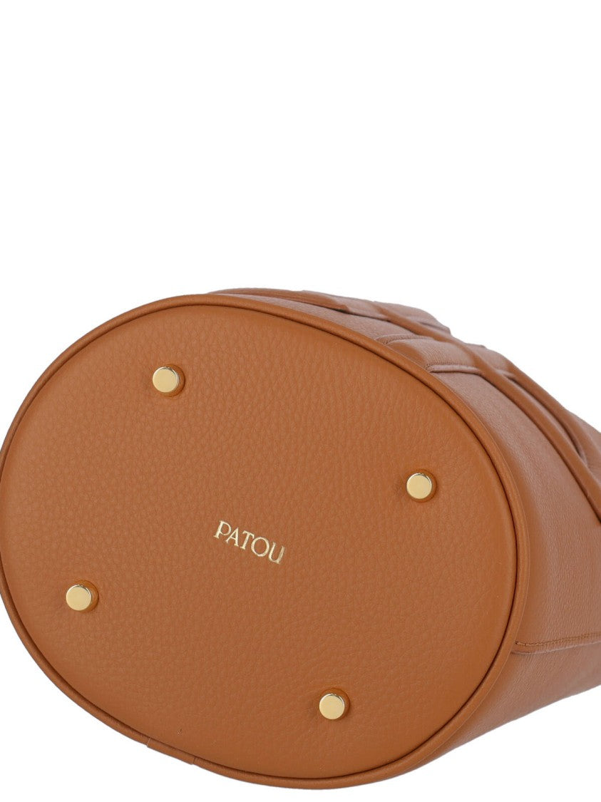 Patou "Jp" Small Bucket Bag – Brown
