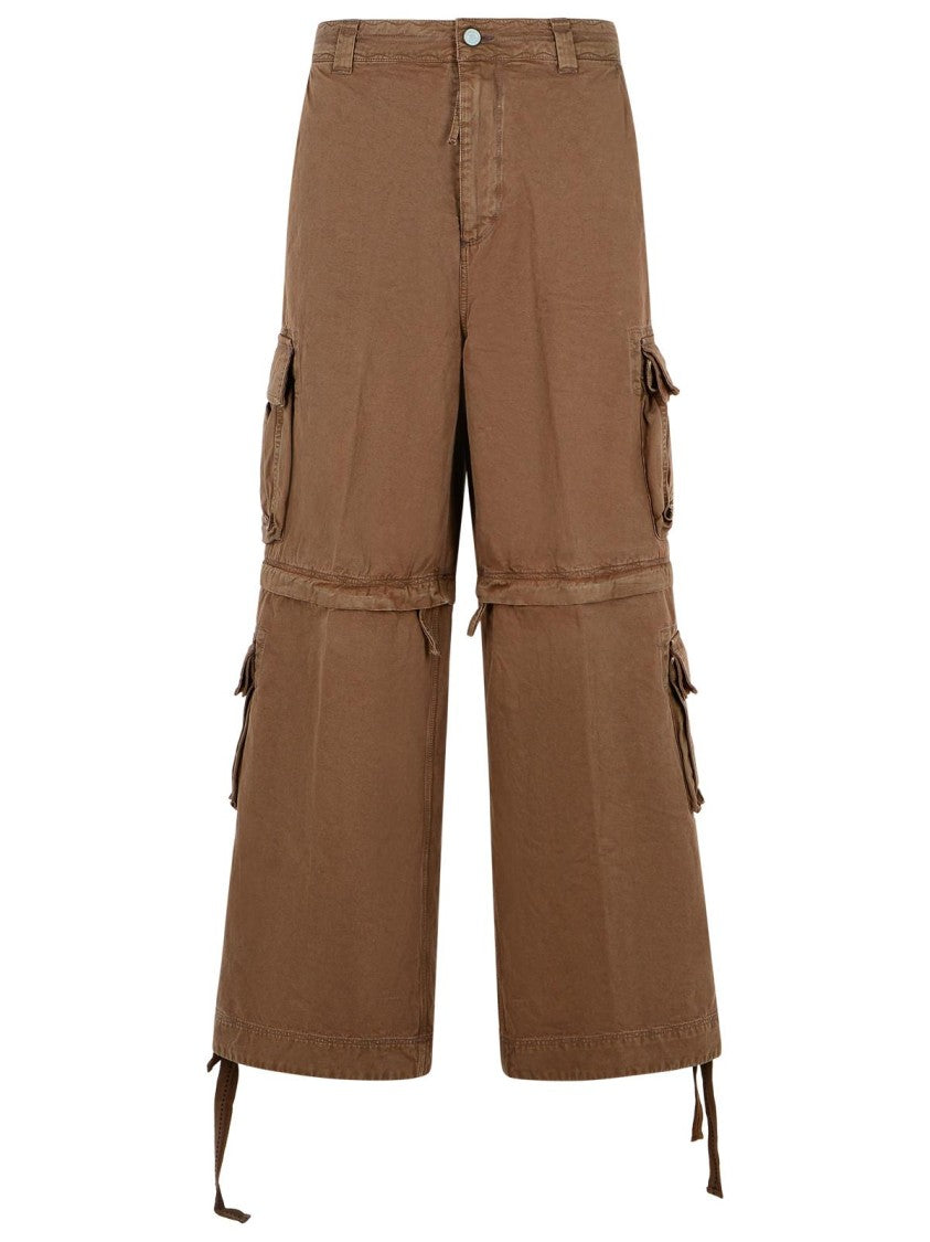 Erl Brown Cotton Trousers
