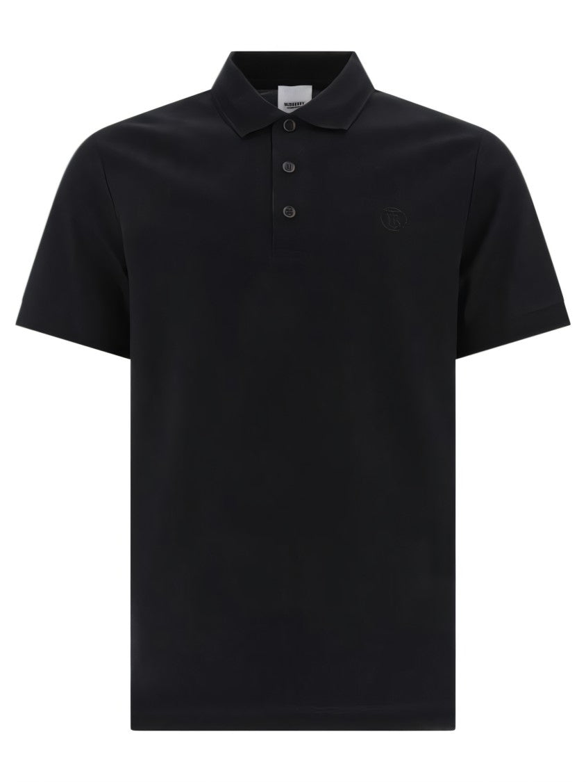 Burberry Classic Collared Polo Shirt With Subtle Logo Detail