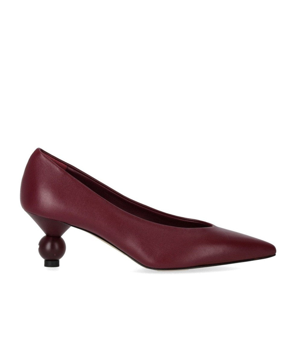 Max Mara Renza Burgundy Pump