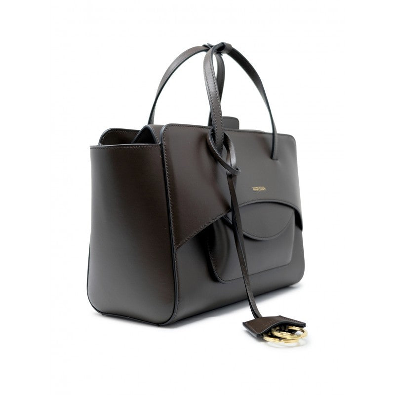 Hidesins Fl12tr39920 Flap M Premiere Brown Leather Handbag