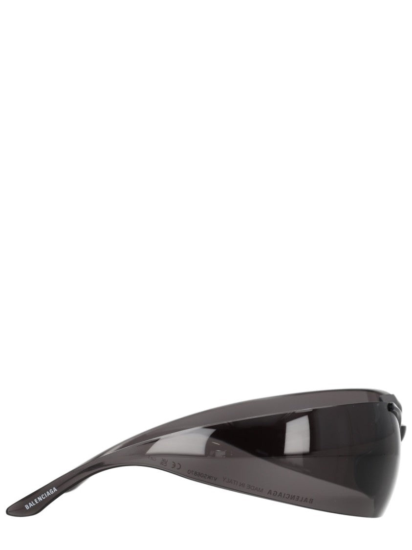 Balenciaga Afterhour Oval Dark Tinted Sunglasses