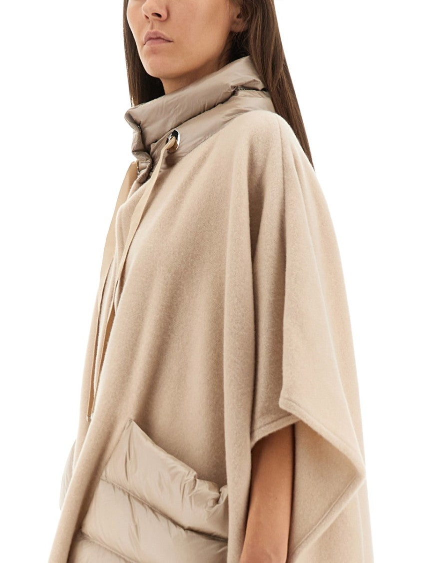 Herno Warmy And Ultralight Nylon Resort Poncho