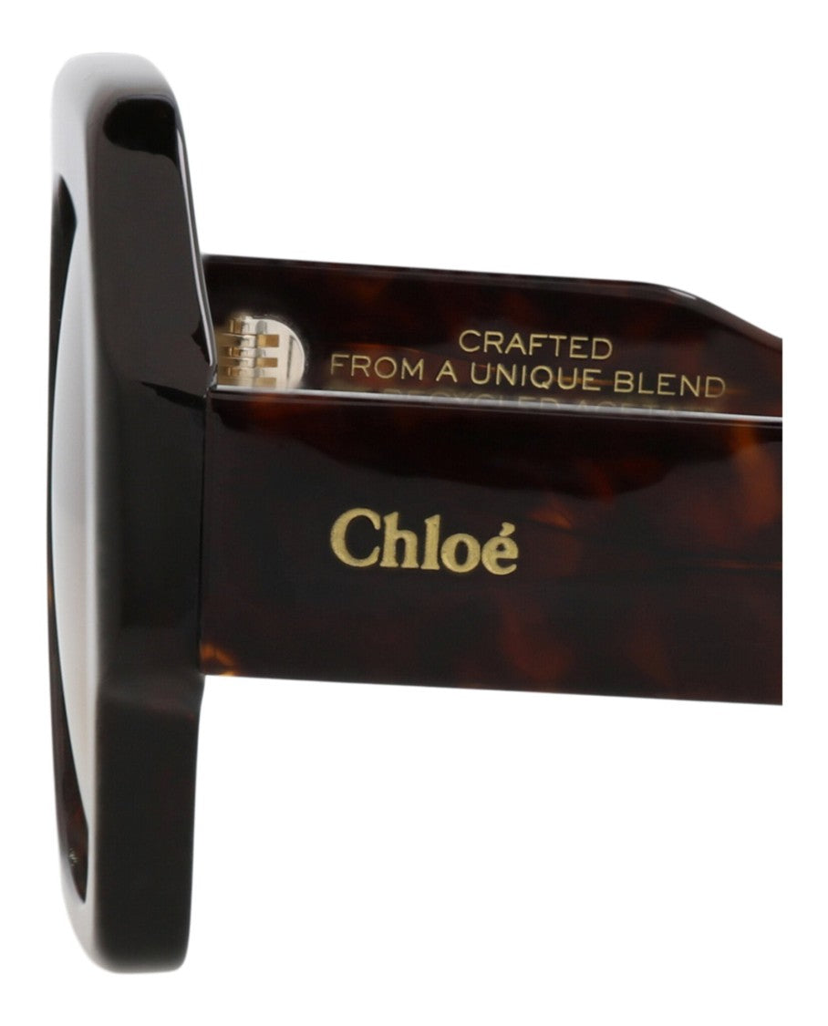 Chloé Square-Frame Recycled Acetate Sunglasses
