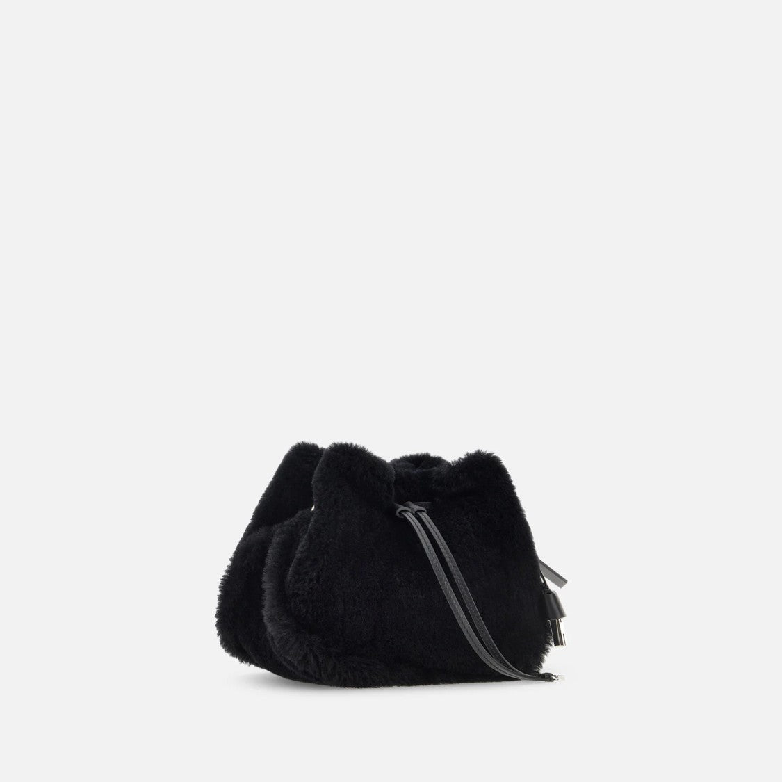 Hogan H01r Hocket Mini Shearling Shoulder Bag