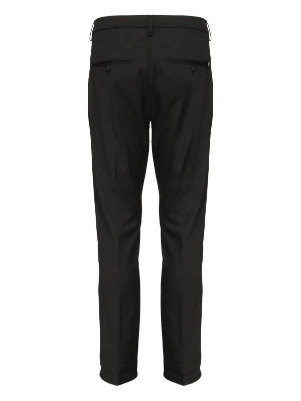 Dondup Blue Straight-Leg Premium Denim Jeans