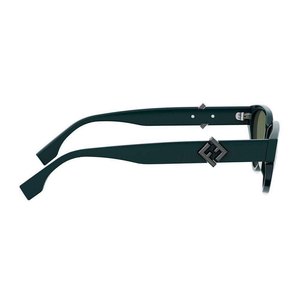 Fendi Ff Diamonds Triangular Cat-Eye Acetate Sunglasses