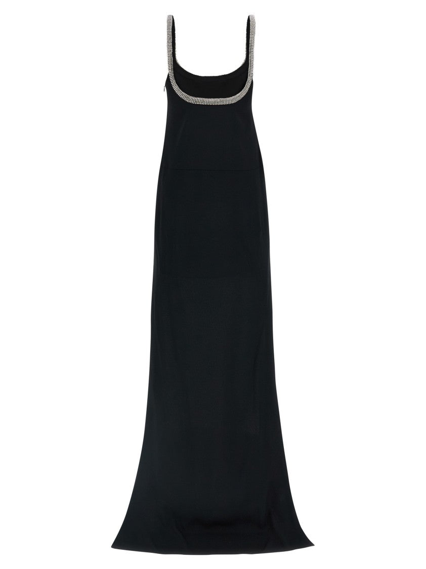 Tom Ford Asymmetrical Hem Crêpe Satin Evening Dress By Tom Ford