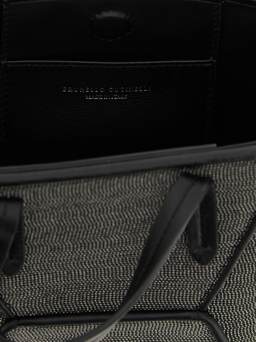 Brunello Cucinelli Bc Duo Mini Precious' Handbag