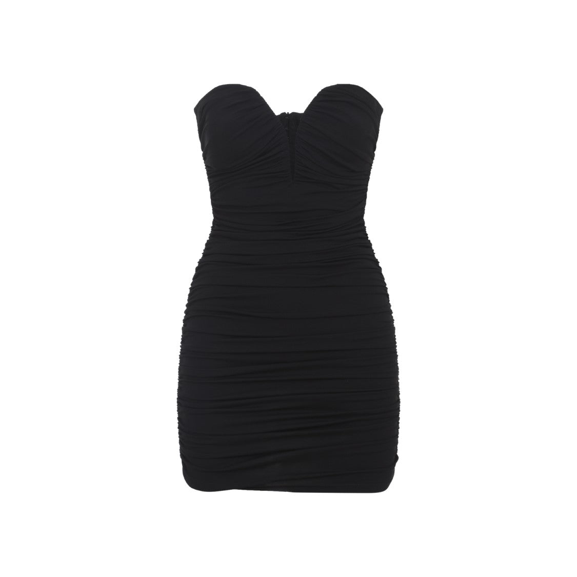 Elisabetta Franchi Fitted Mini Dress With Sweetheart Neckline