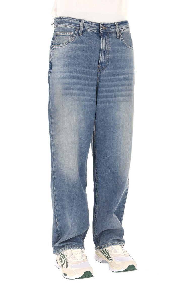 Haikure Ray Dusty Blue Cotton Jeans