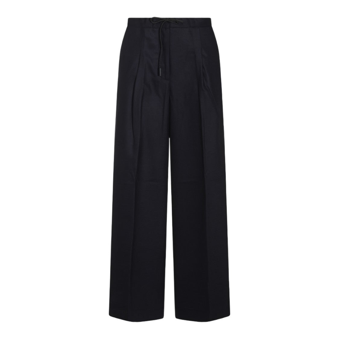 Nine In The Morning High-Waist Pleated Wide-Leg Pants