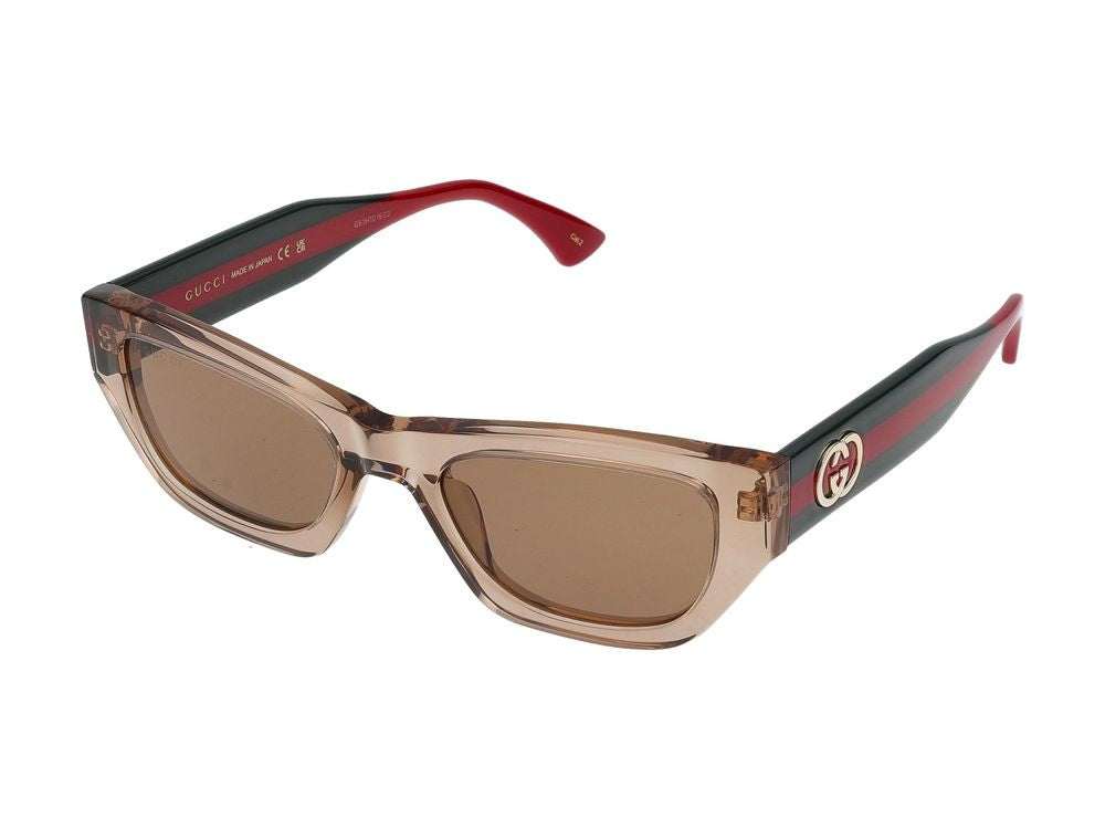 Gucci Sunglasses Gg2116s 004 Brown Green Brown 52/20/145