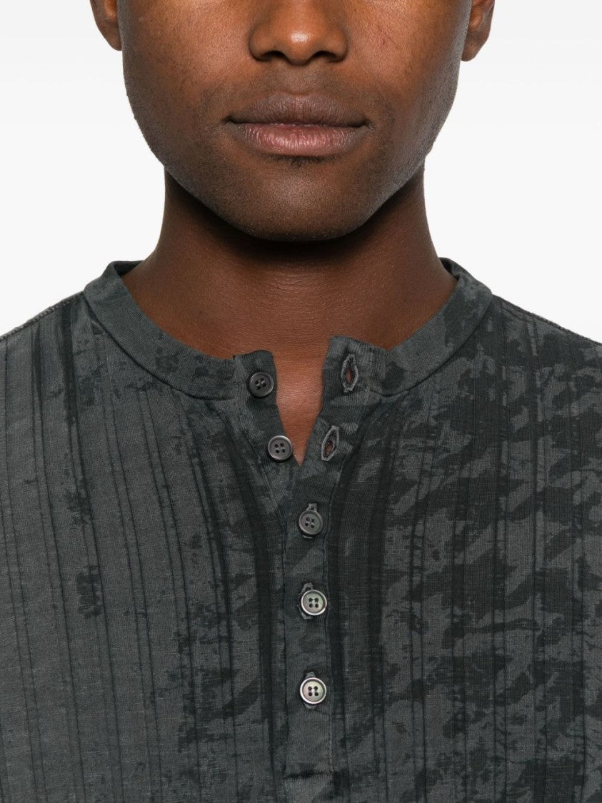 Diesel Ribbed Knit Long Sleeve Top