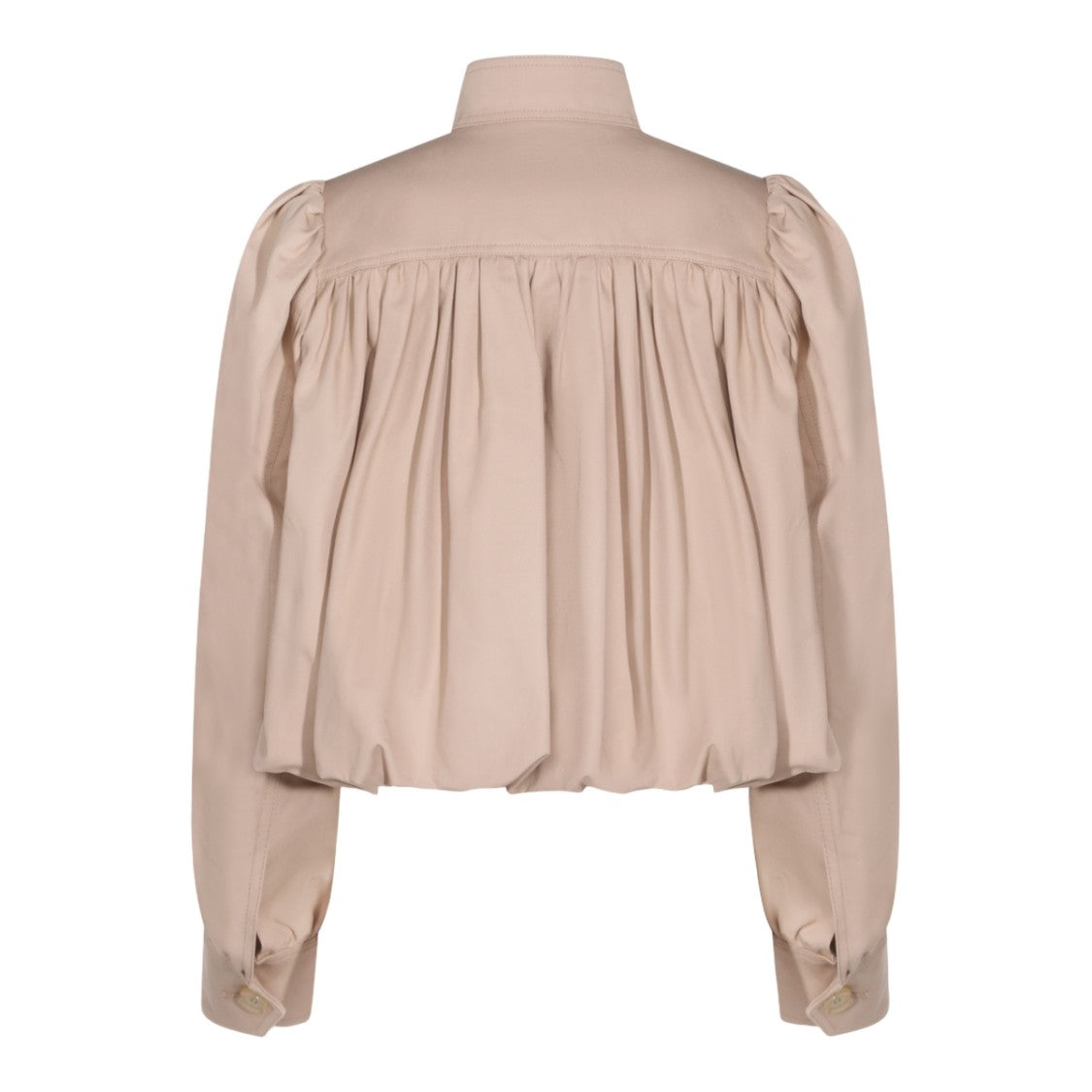 Chloé Voluminous High-Collar Jacket