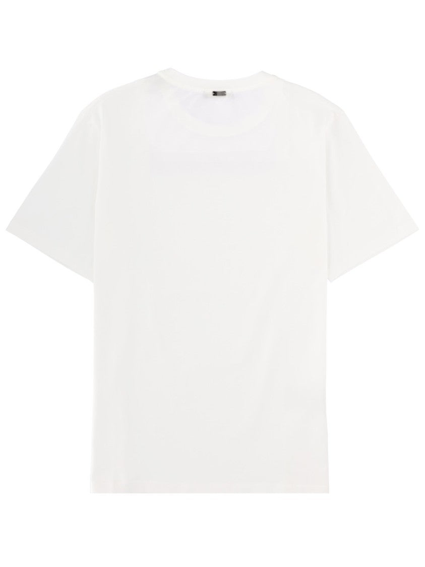 Herno Minimalist Cotton-Blend Crewneck T-Shirt