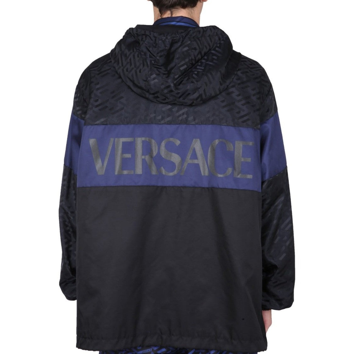 Versace Hooded Windbreaker Jacket
