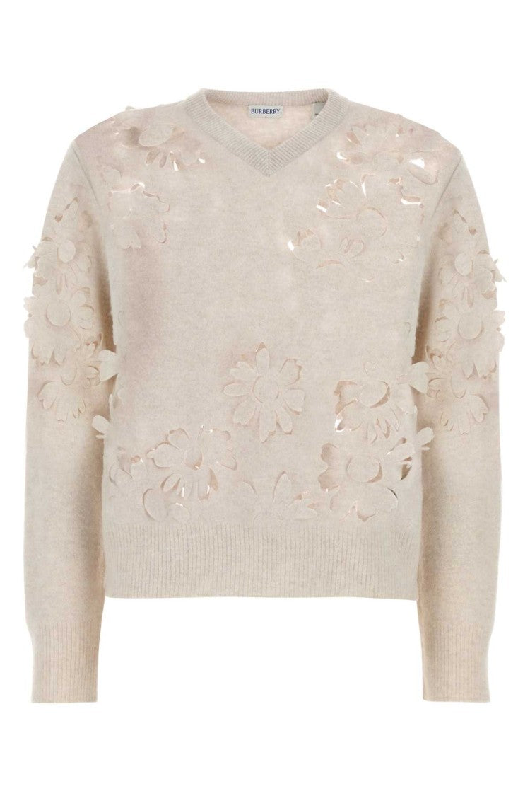 Burberry Sand Wool Sweater