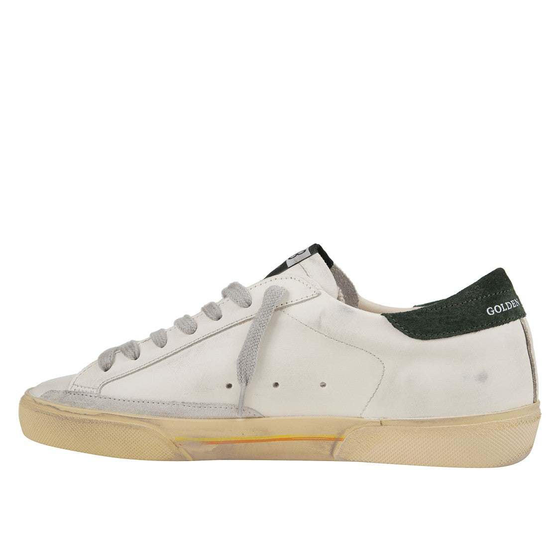Golden Goose Iconic White Leather Sneakers