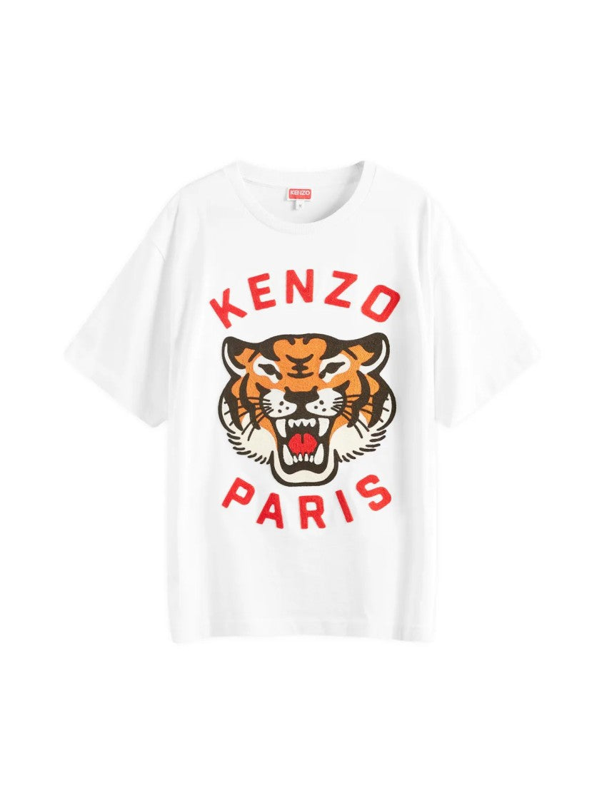 Kenzo Lucky Tiger Logo Oversize T-Shirt