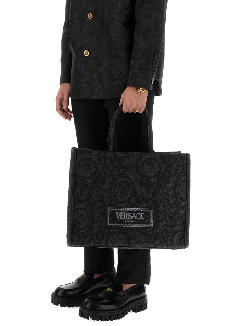 Versace Large Shopper Bag "Athena Baroque"