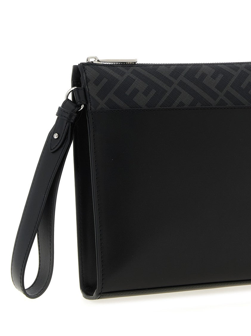 Fendi Squared Ff' Clutch