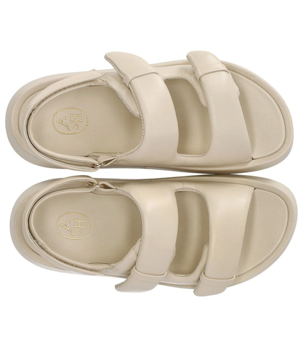 Ash Vinci Talc Platform Sandal