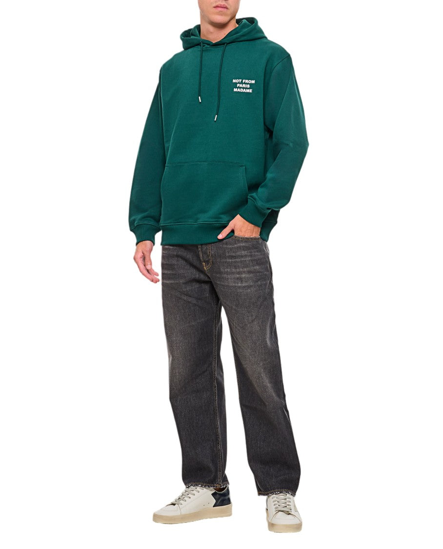 Drôle De Monsieur Green Le Hoodie Cotton Hoodie