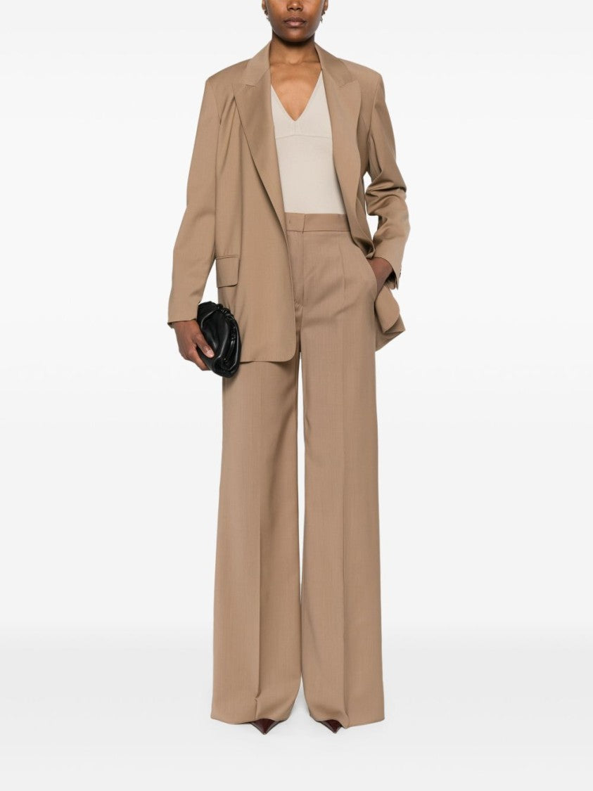 Max Mara Belted Woollen Cloth Blazer