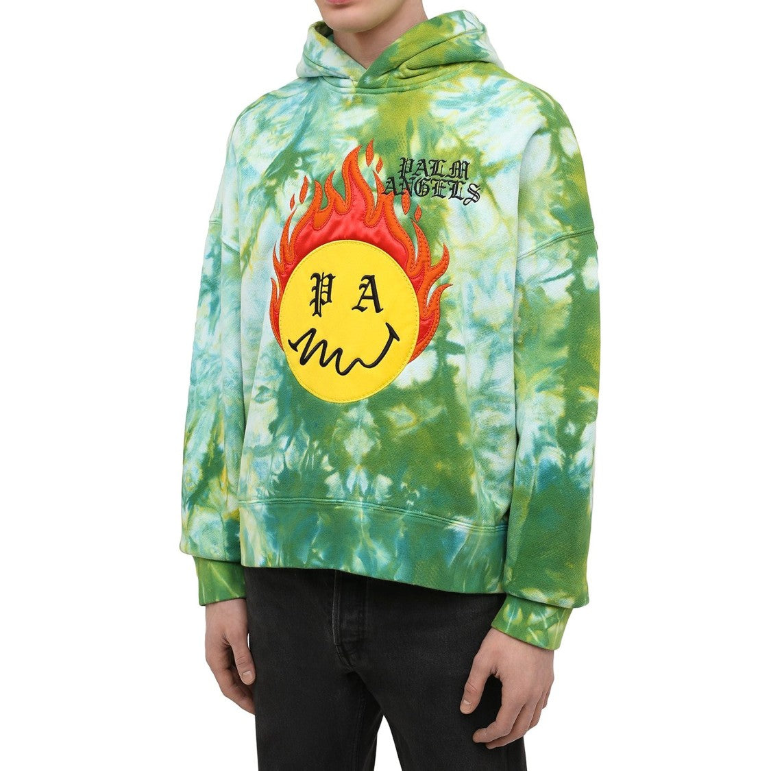 Palm Angels Logo Hooded Sweatshirt