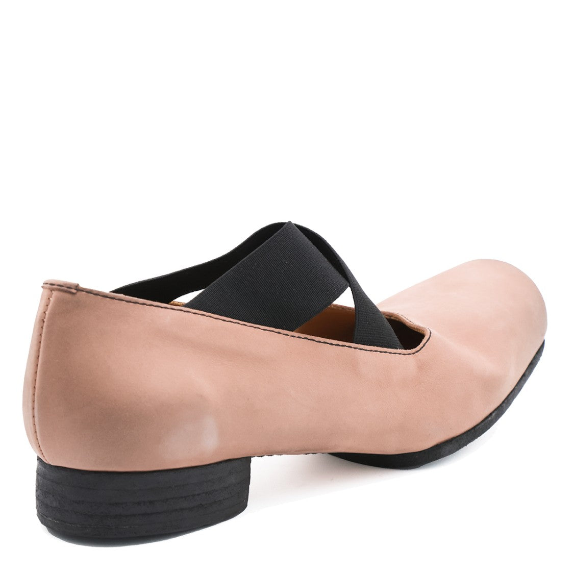 Uma Wang Rounded Toe Pleated Elastic Flats