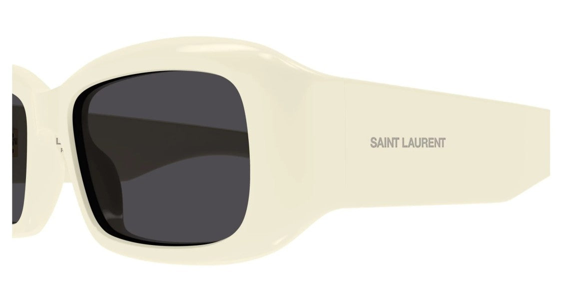 Saint Laurent Sunglasses Saint Laurent Sl 809 005 Ivory Ivory Black 55/18/135