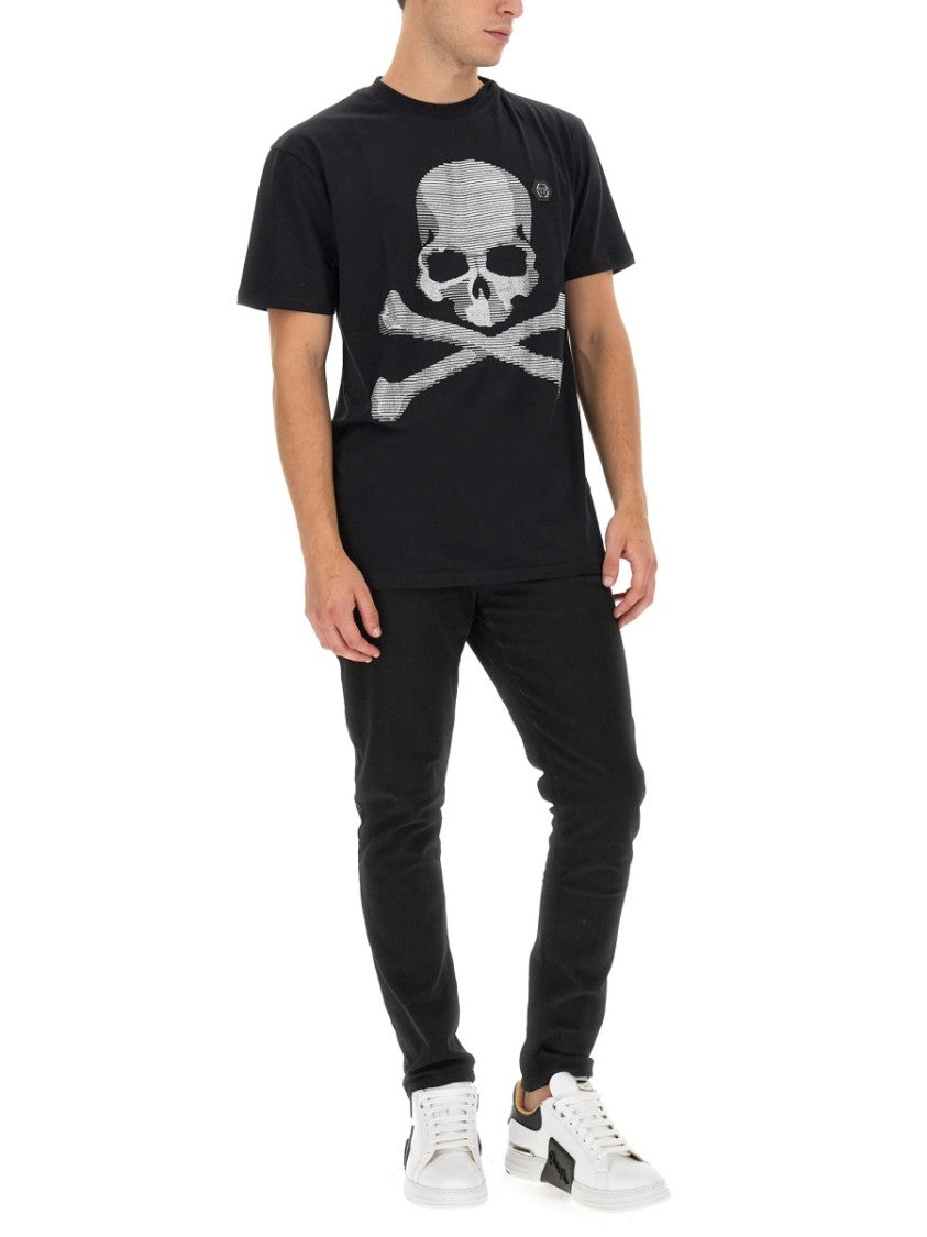 Philipp Plein Skull And Crossbones T-Shirt