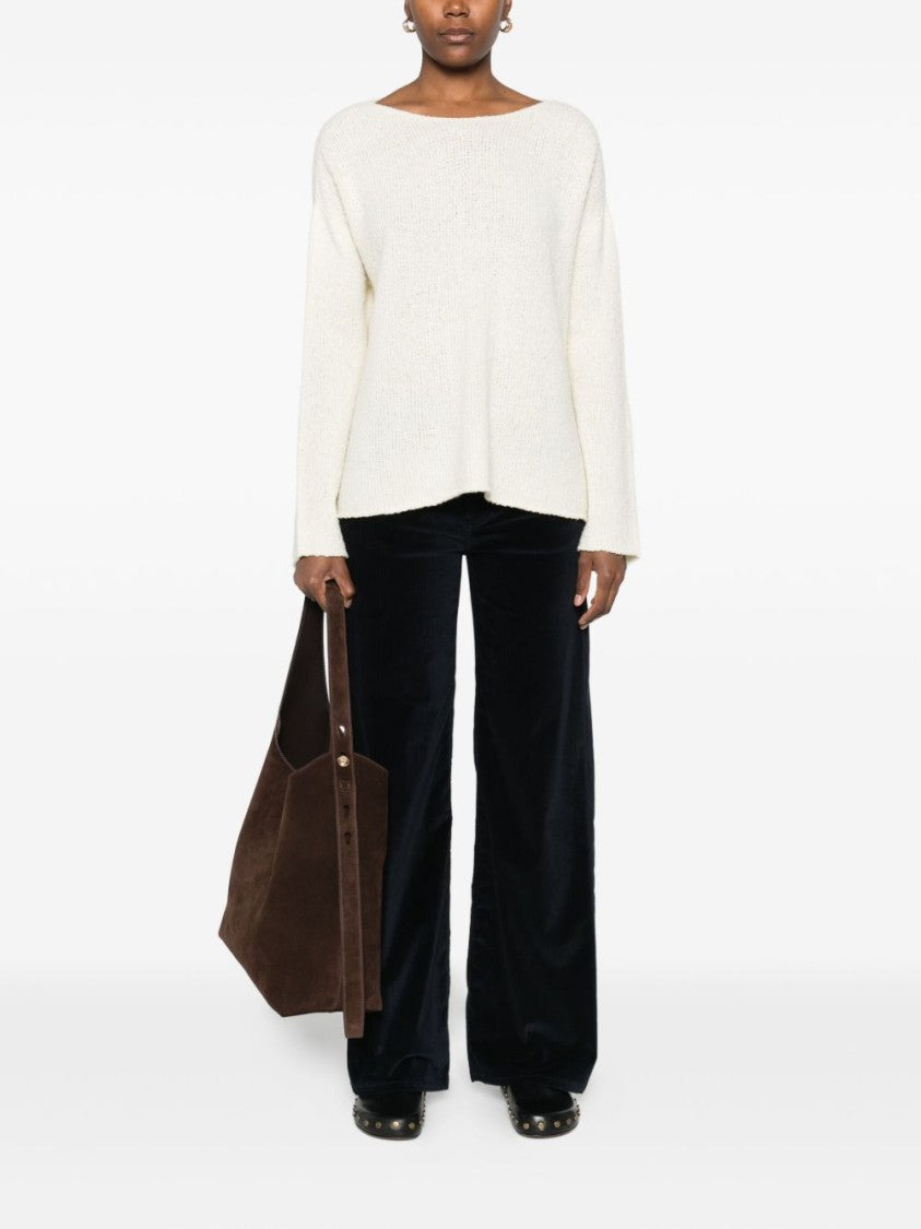 Dondup Wide-Leg Corduroy Pants With Classic Five-Pocket Design