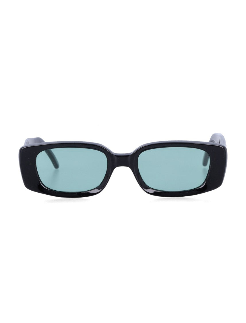 Our Legacy Samhain Rectangular Black Acetate Sunglasses
