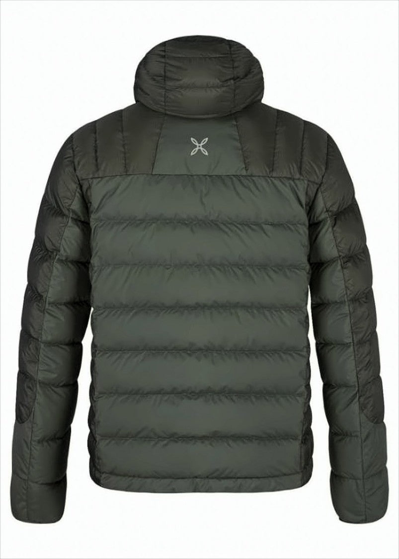 Montura Quilted Nylon Down Jacket With Hood And Contrast Lining