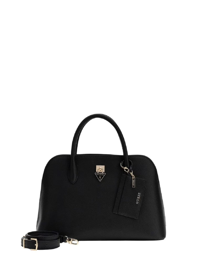 Guess Structured White Handbag