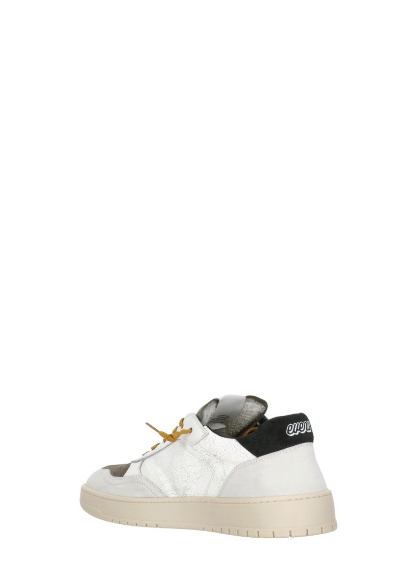 Evenu Equal White Suede Low-Top Sneakers