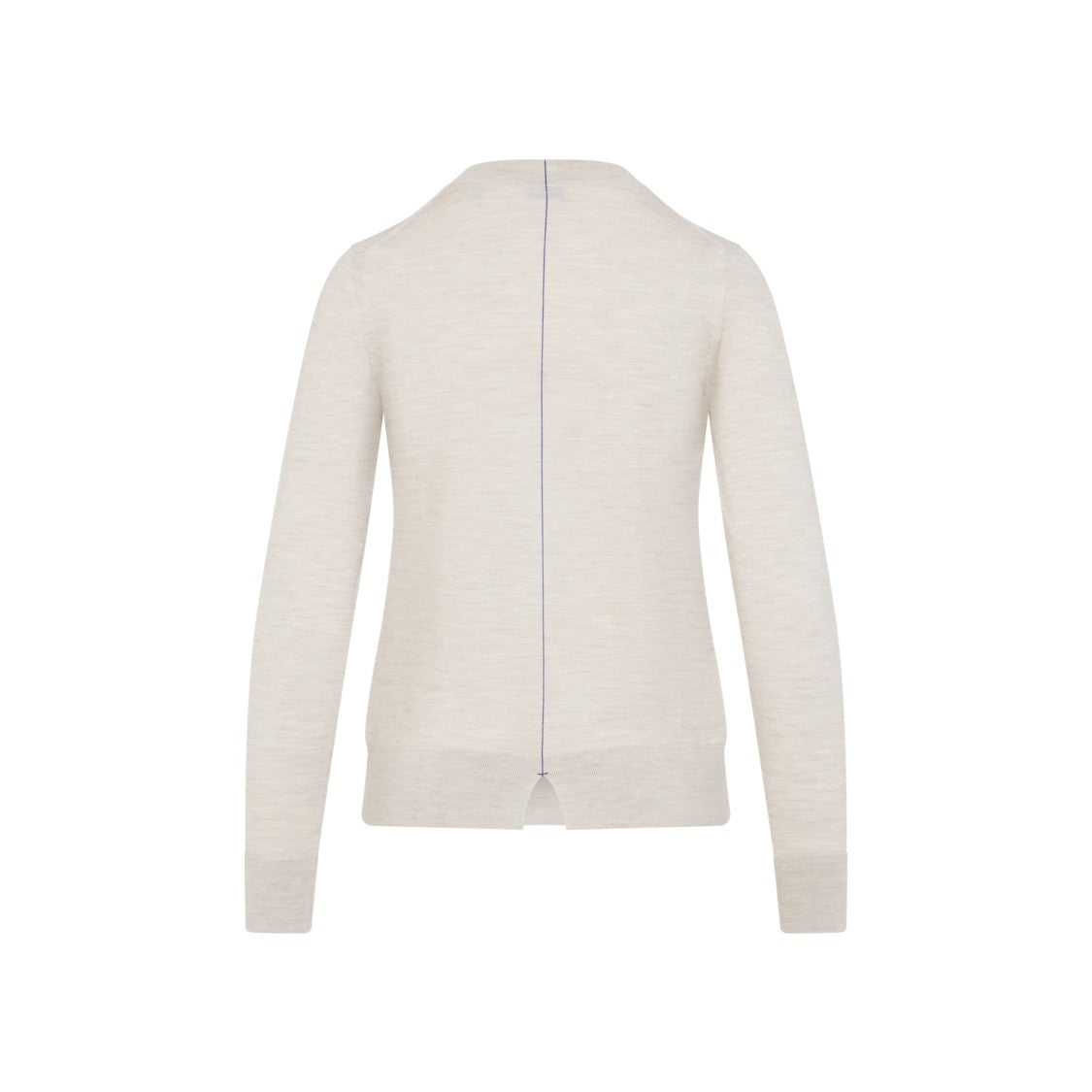 Burberry Nutmeg White Wool Pullover