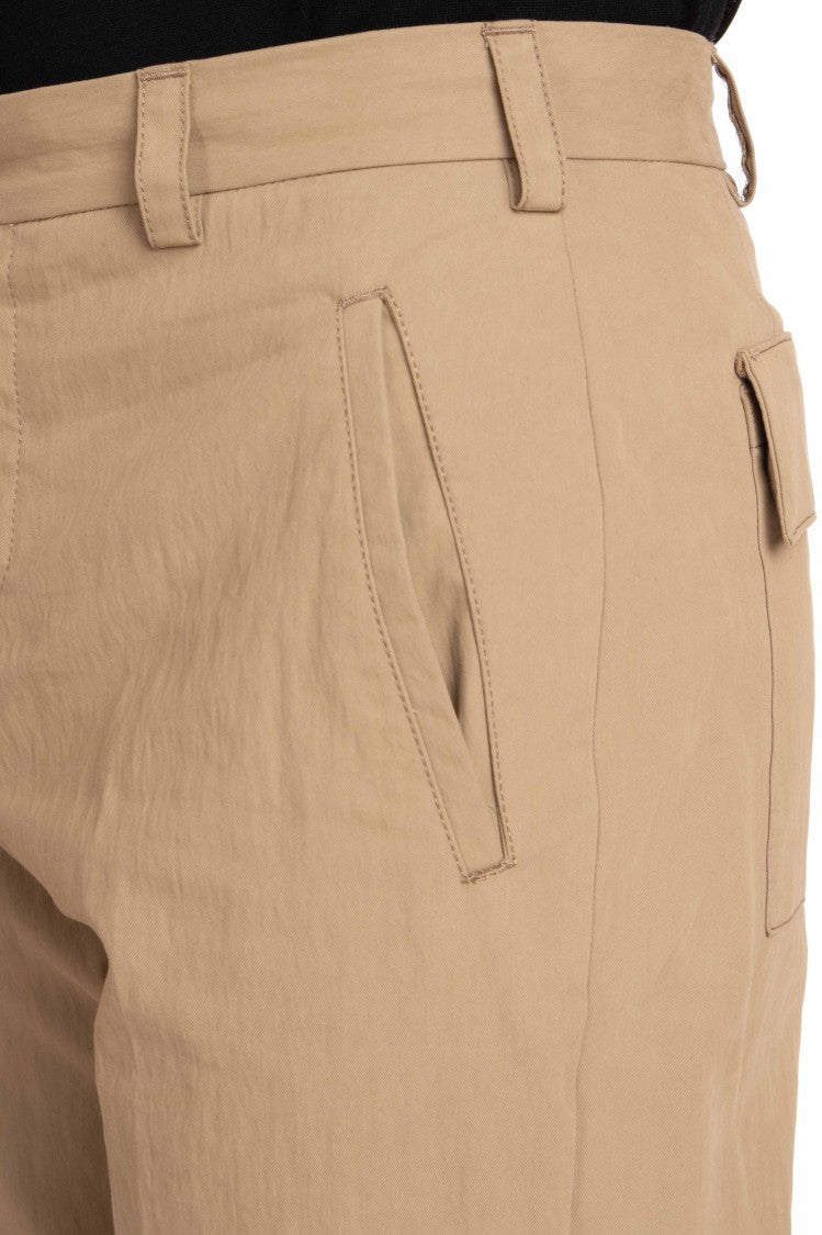 Pt Torino Winter Poplin Trousers The Writer Line