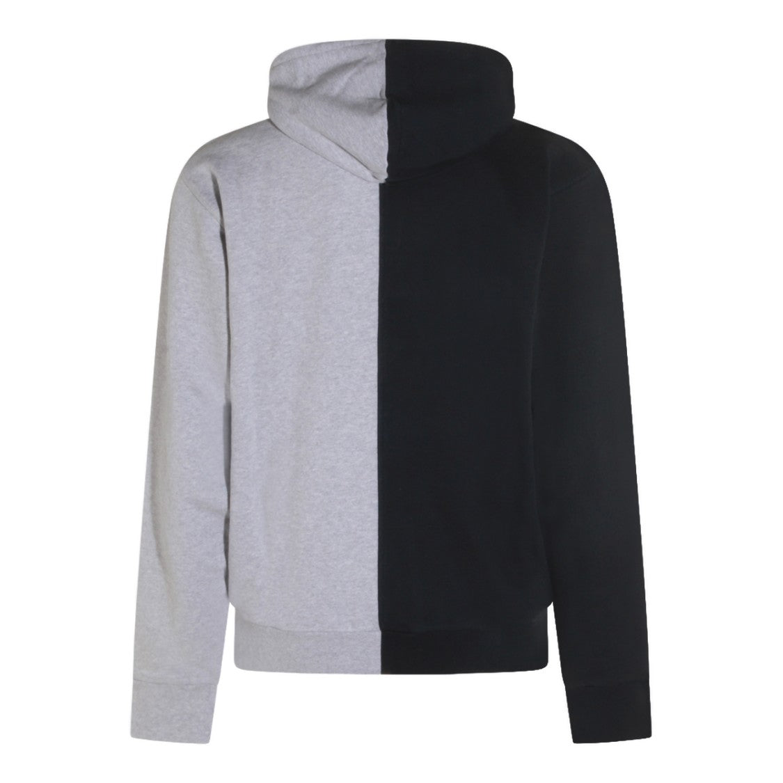 Arte Antwerp Split Color Design Hoodie With Textured Logo