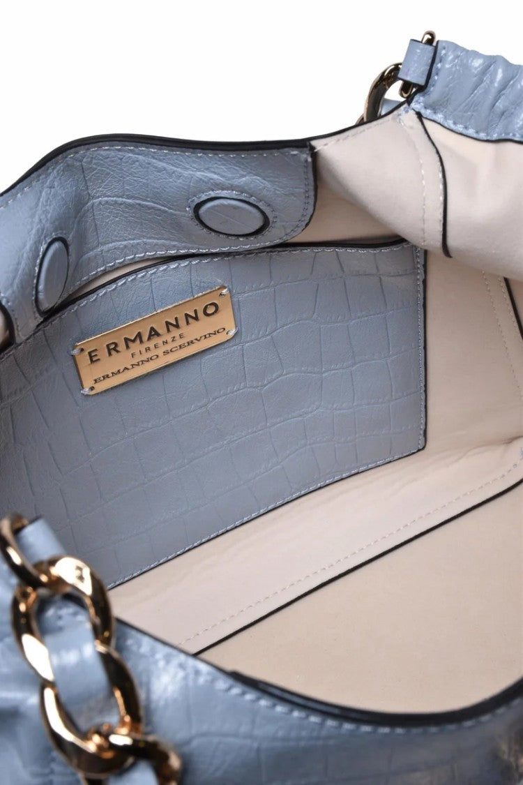 Ermanno Firenze Tamara Tote Small - Light Blue