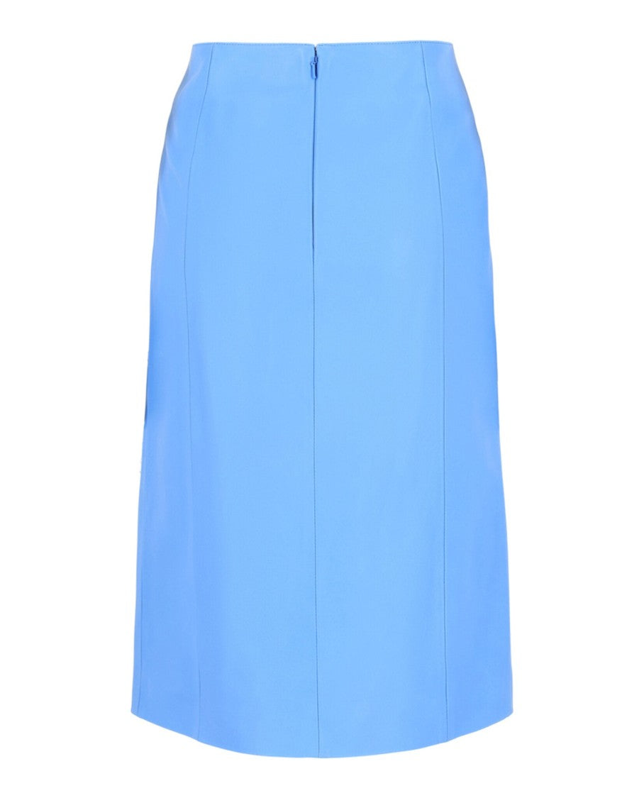 Givenchy Skirt In Leather With Embroidered Stones