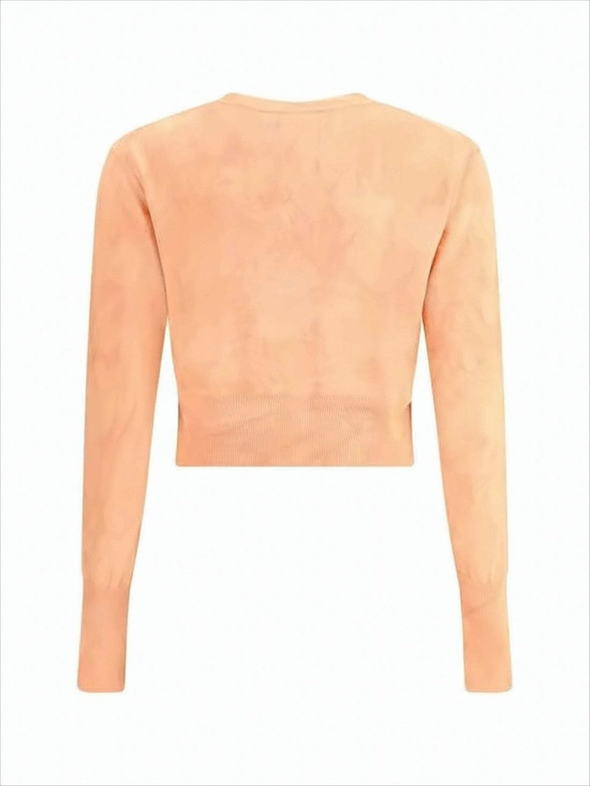 Vivienne Westwood Cropped Cardigan With Button-Down Front And Logo Detail