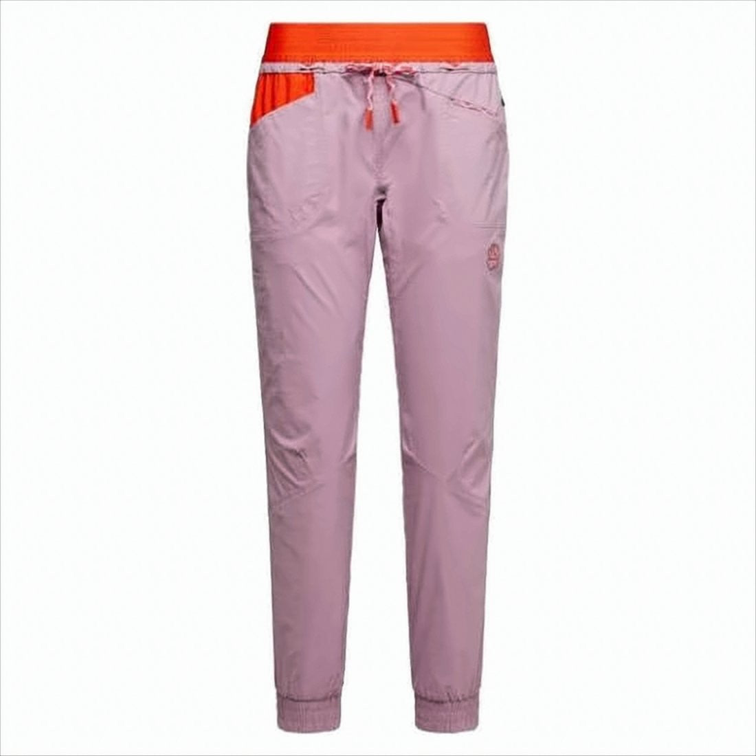 La Sportiva Relaxed Fit Straight Pants With Drawstring Waist