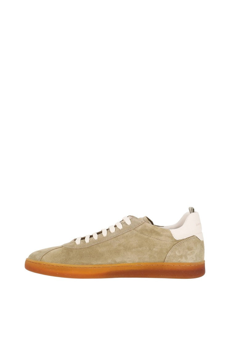 Officine Creative Halo 001 Handcrafted Unlined Suede Sneakers