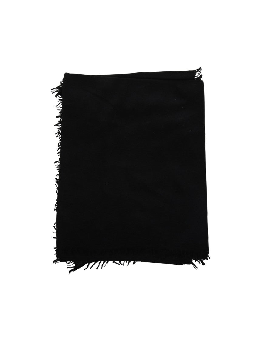 Mouleta Cashmere Scarf With Delicate Fringes